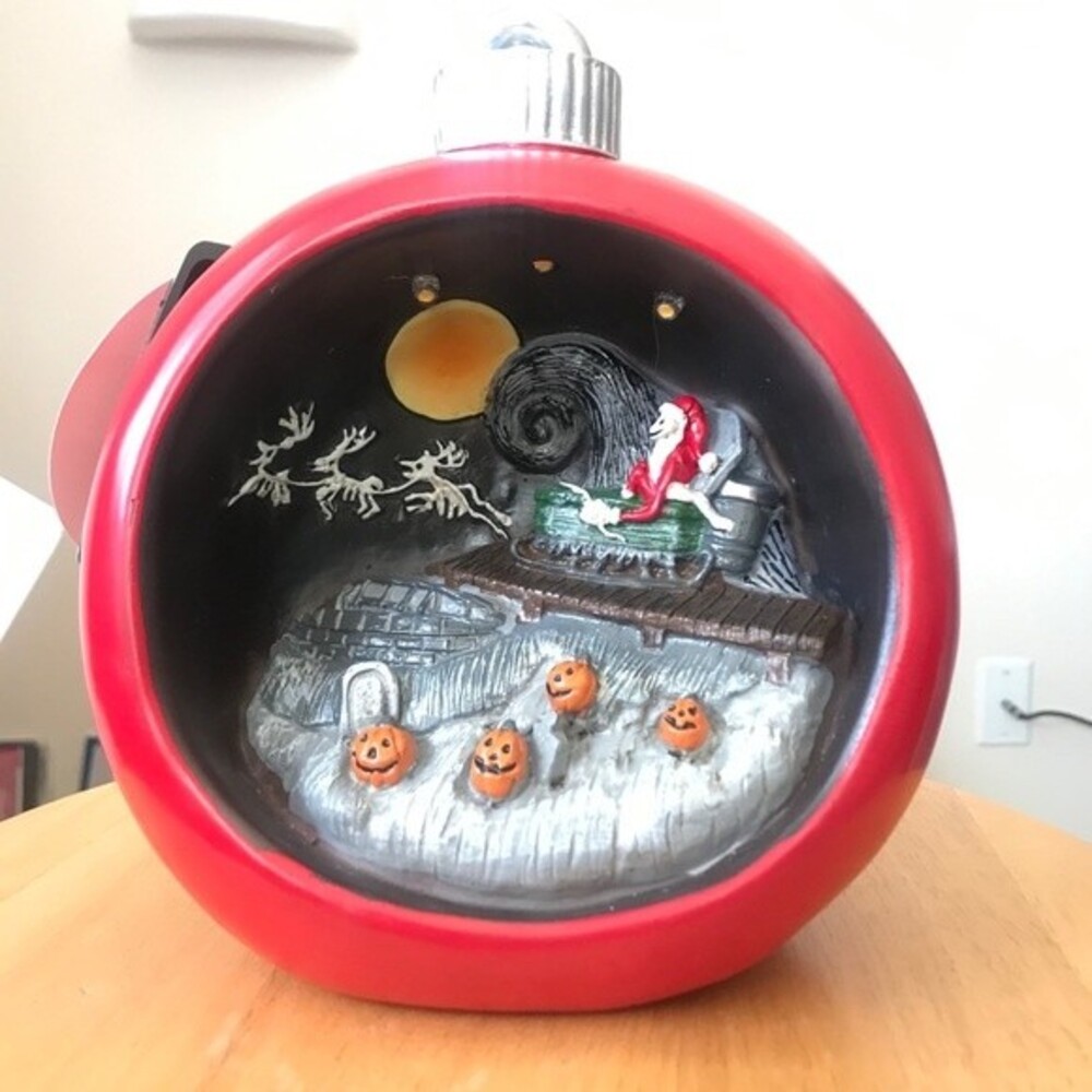 The Nightmare Before Christmas, light diorama Jack skettingtom - Tim Burton
